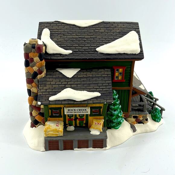 Department 56 The Original Snow Village Rock Creek Mill House - RETIRED - Picture 2 of 6